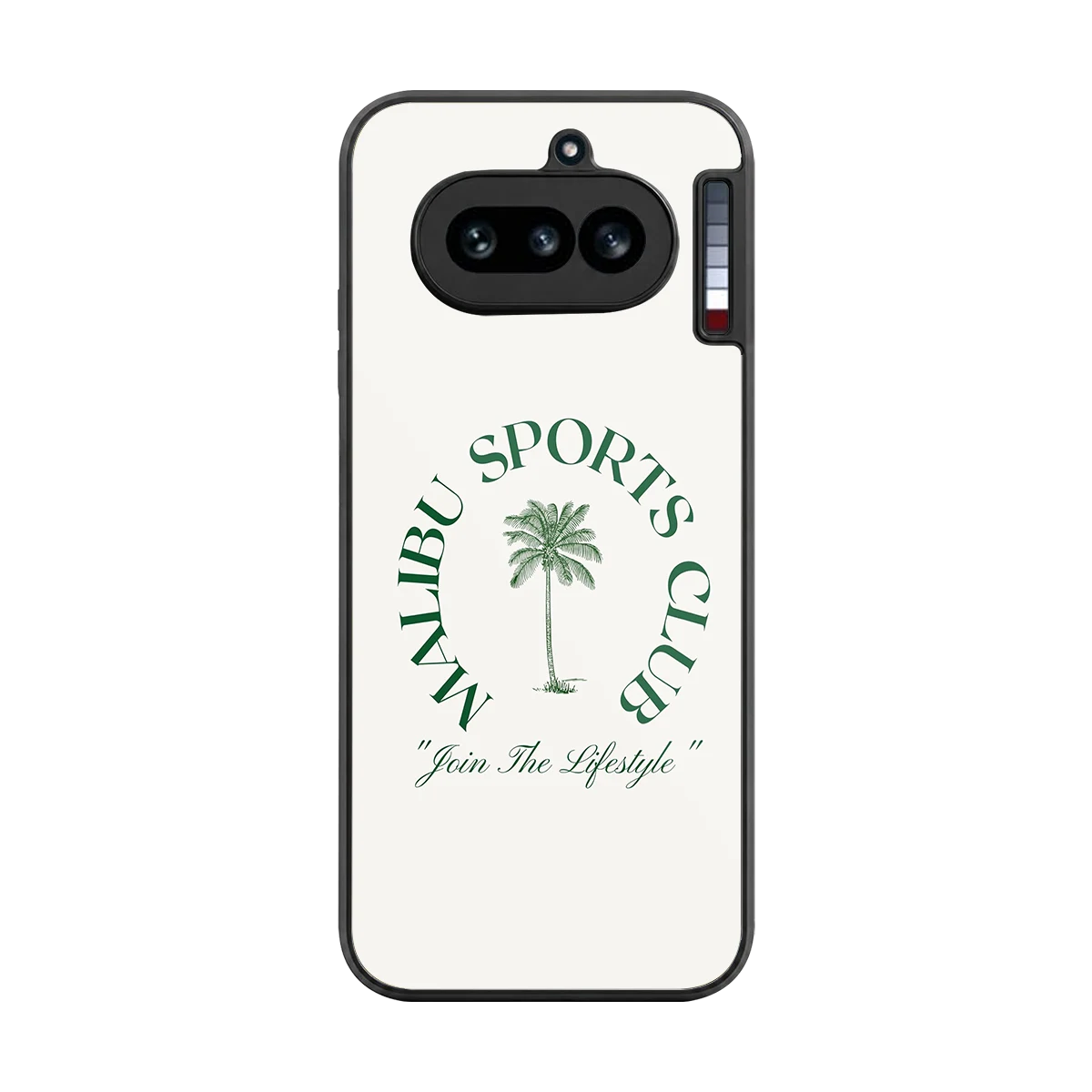 Malibu Sports Club back phone cover | glass case for nothing phone 4a