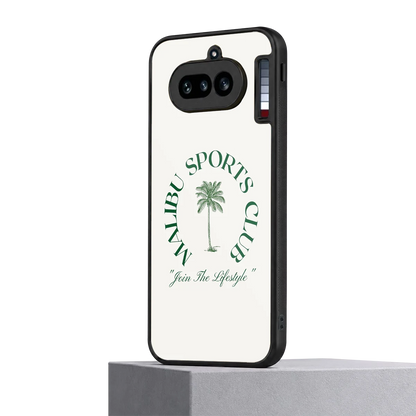 Malibu Sports Club nothing phone 4a mobile cover | shockproof glass phone case