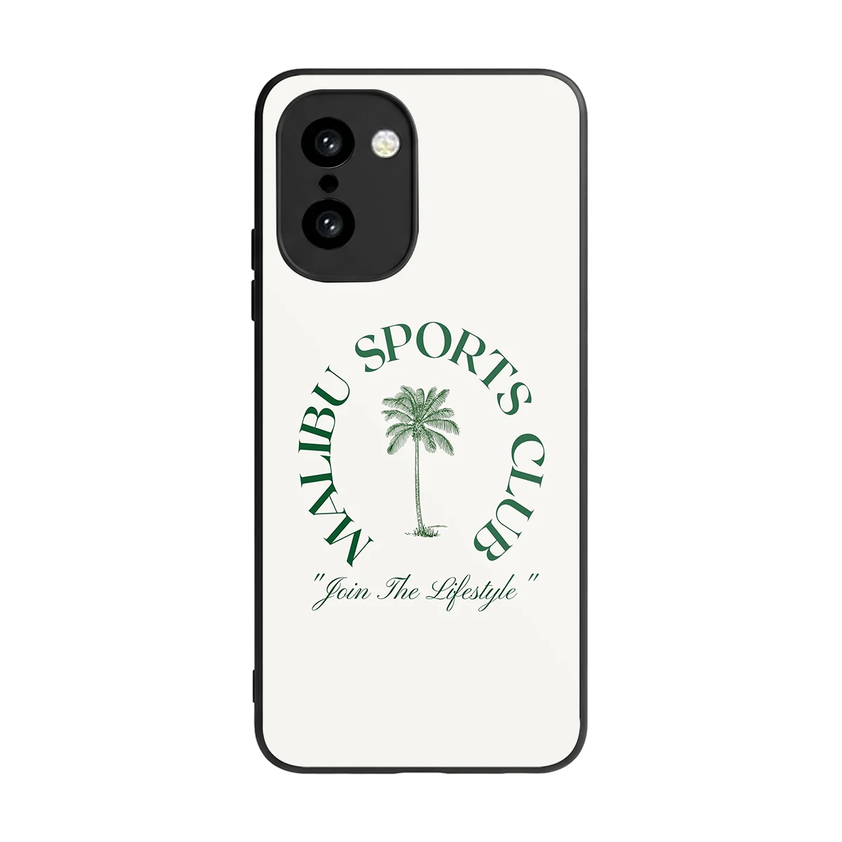 Malibu Sports Club back phone cover | glass case for oneplus 15r