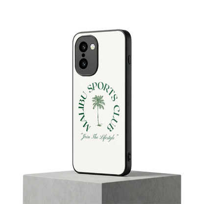 Malibu Sports Club oneplus 15r mobile cover | shockproof glass phone case