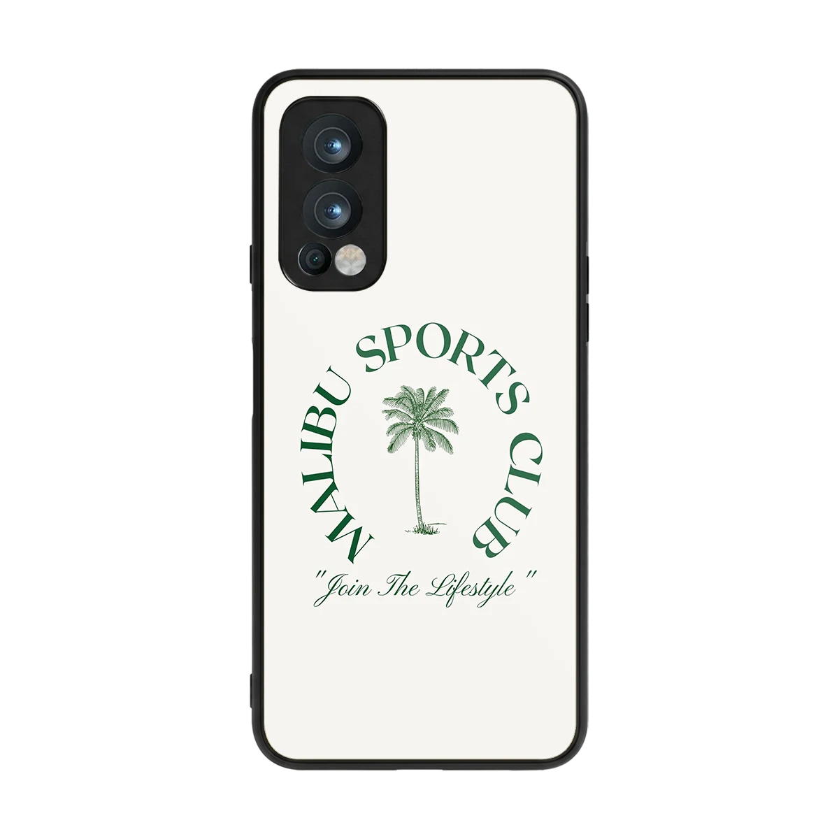 Malibu Sports Club back phone cover | glass case for oneplus nord 2