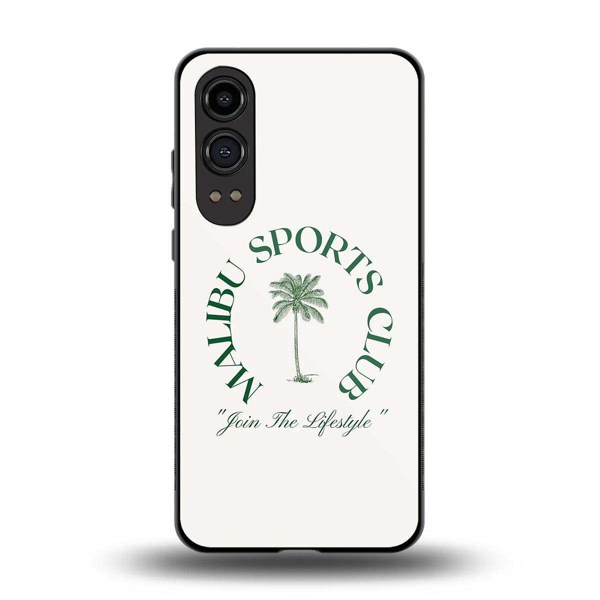 Malibu Sports Club back phone cover | glass case for oneplus nord ce 4 lite