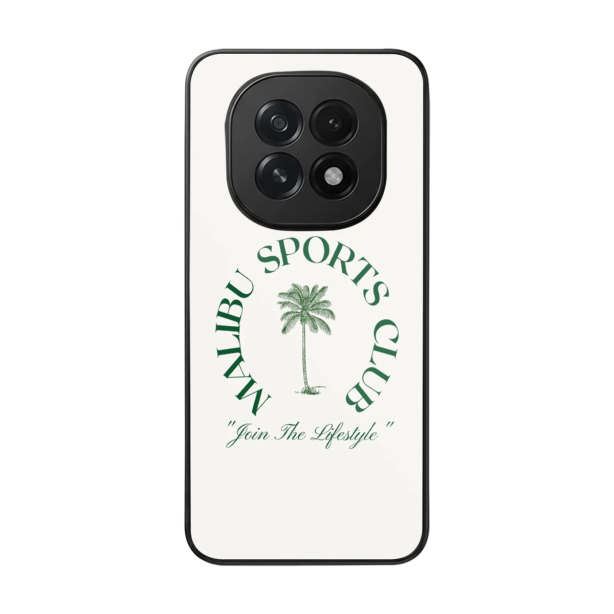 Malibu Sports Club back phone cover | glass case for oppo f29 5g