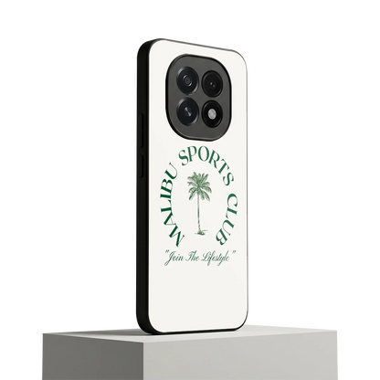 Malibu Sports Club oppo f29 5g mobile cover | shockproof glass phone case