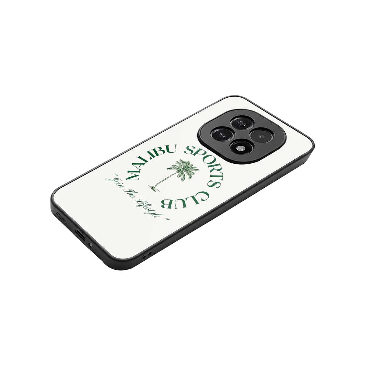 Malibu Sports Club stylish phone case for oppo f29 5g | glossy glass and slim fit