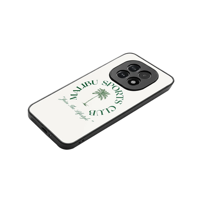 Malibu Sports Club stylish phone case for oppo f29 5g | glossy glass and slim fit