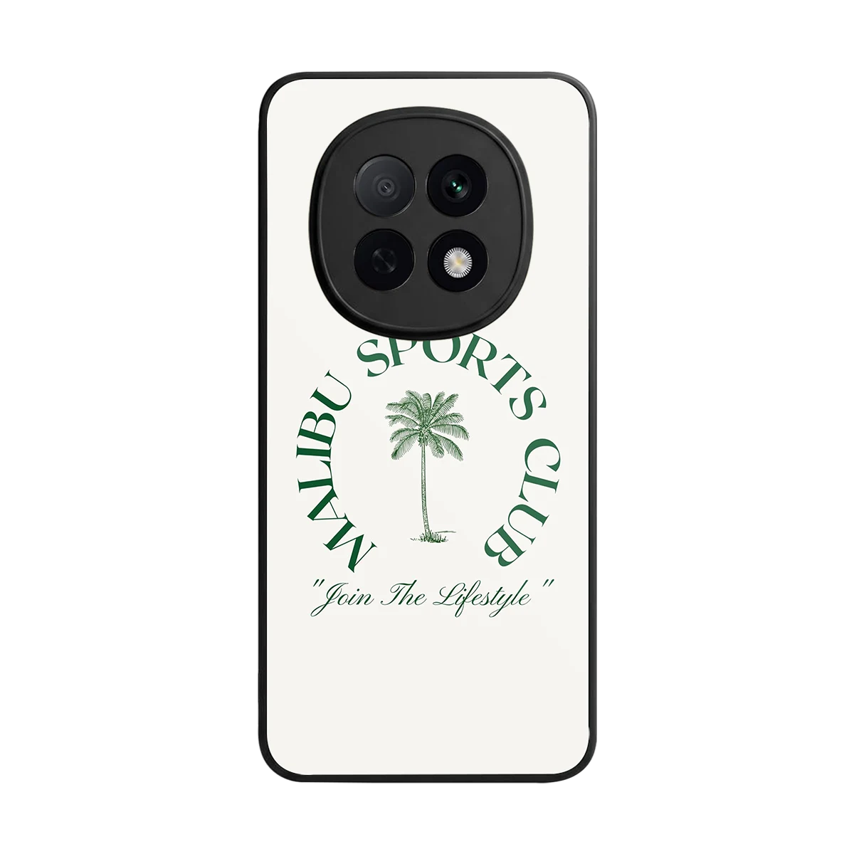 Malibu Sports Club back phone cover | glass case for oppo f29 pro 5g