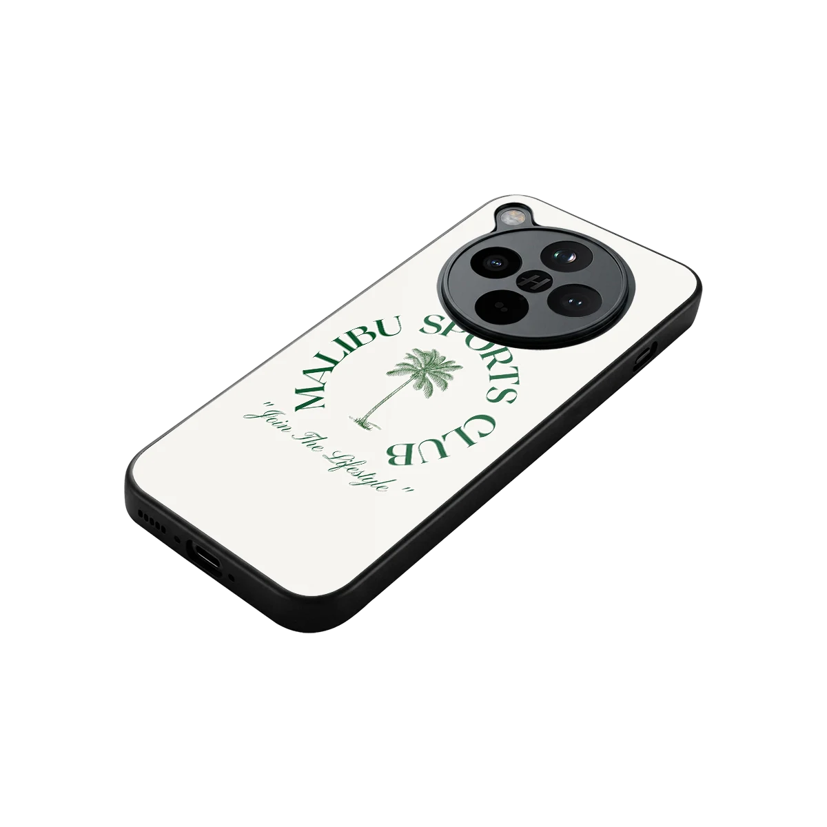 Malibu Sports Club stylish phone case for oppo find x8 | glossy glass and slim fit