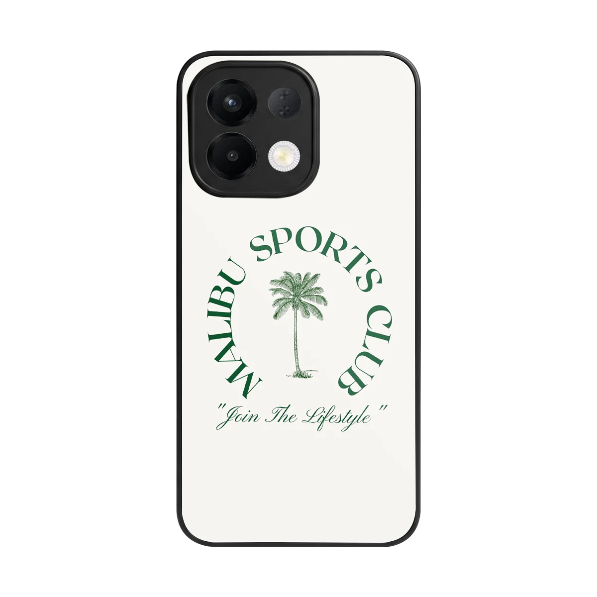 Malibu Sports Club back phone cover | glass case for oppo k13 5g