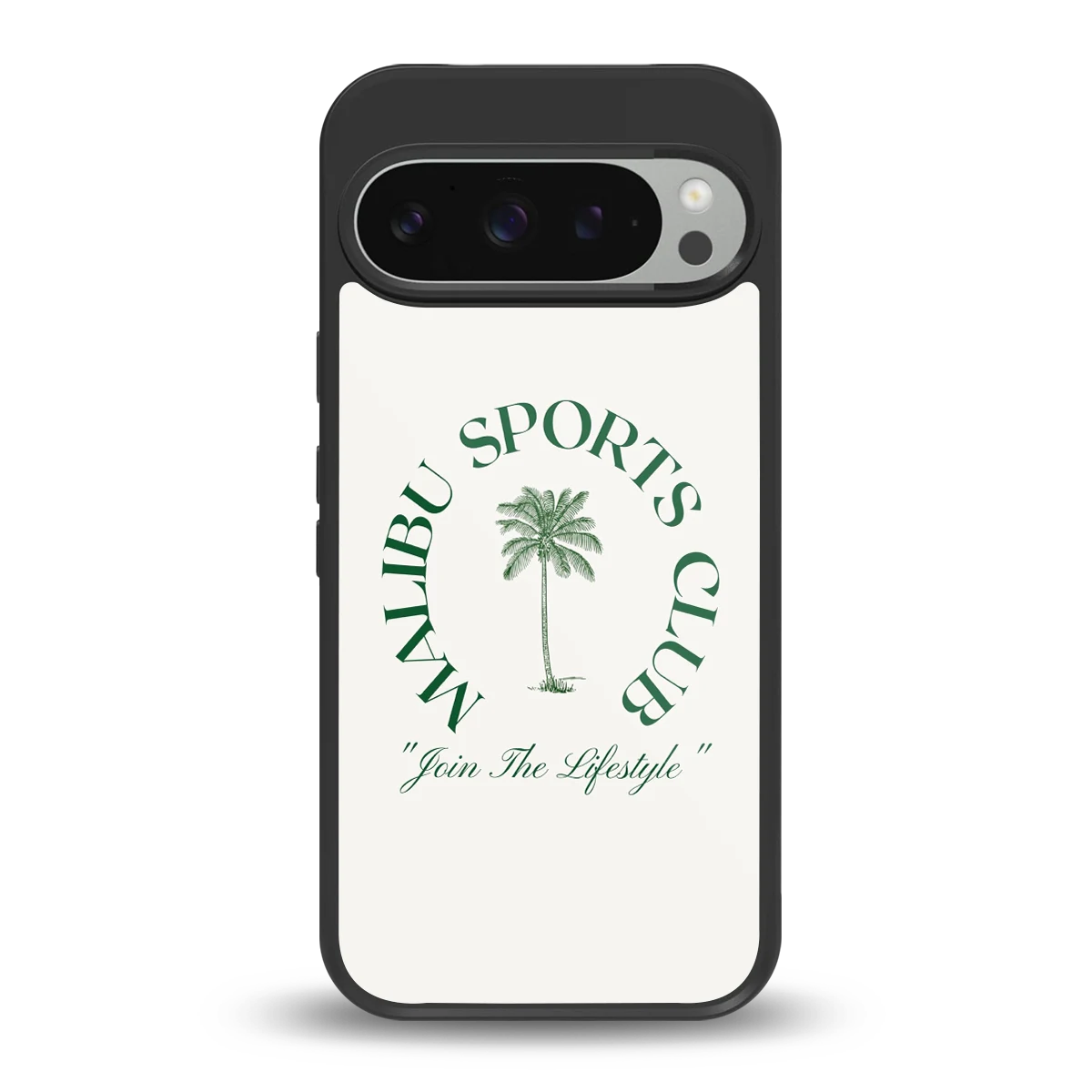 Malibu Sports Club back phone cover | glass case for google pixel 9 pro