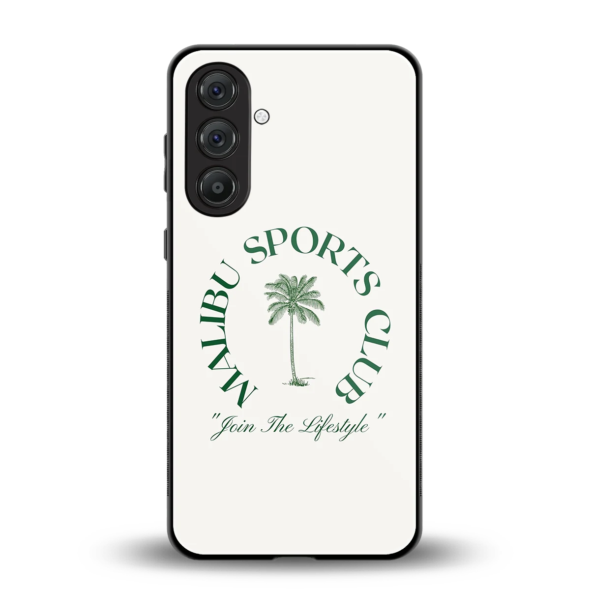 Malibu Sports Club back phone cover | glass case for samsung galaxy a55 5g