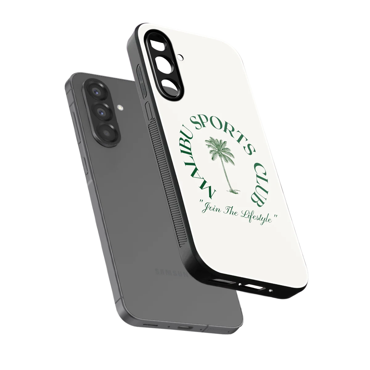 Malibu Sports Club sleek samsung galaxy a17 5g cover with tempered glass back and TPU edges