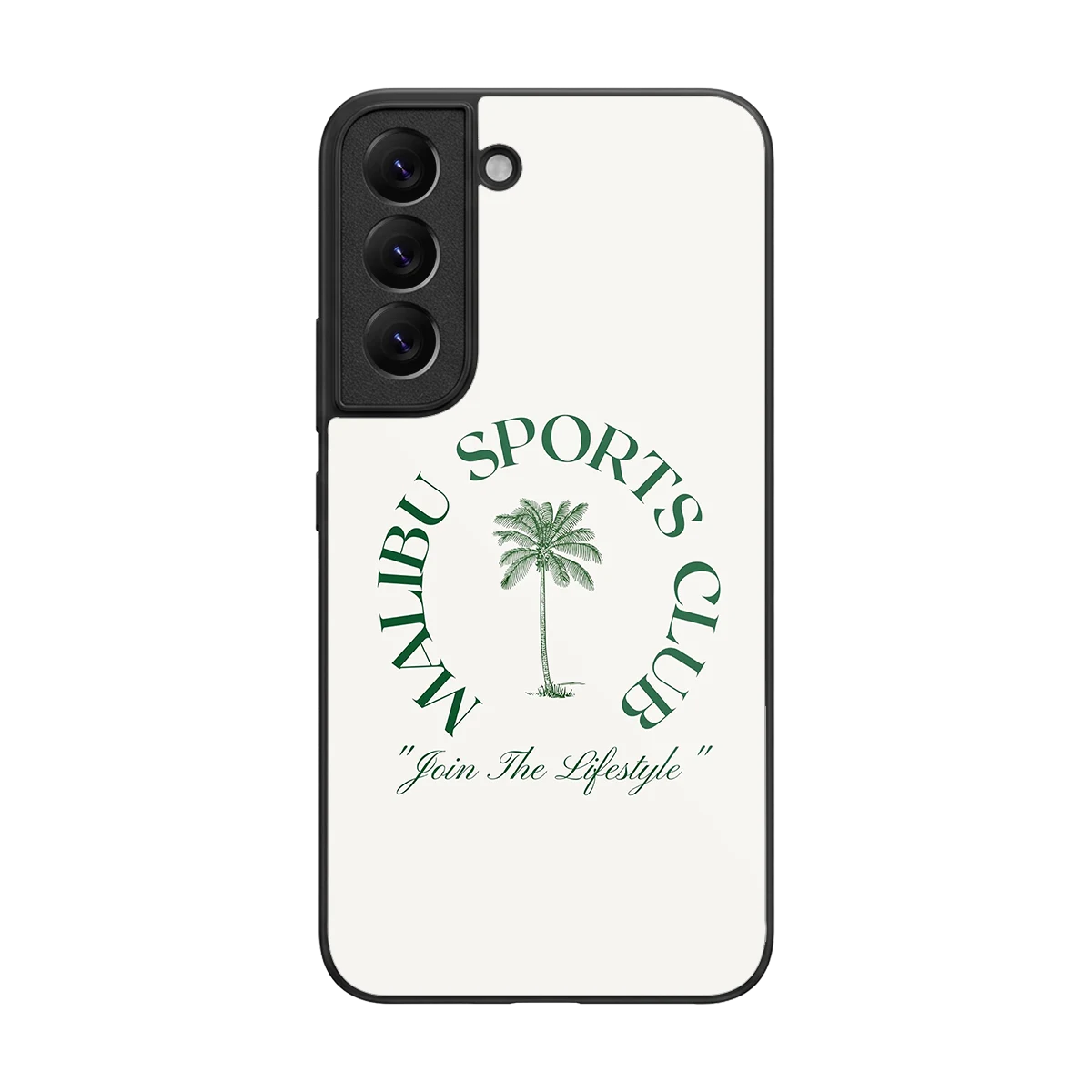 Malibu Sports Club back phone cover | glass case for samsung galaxy s22