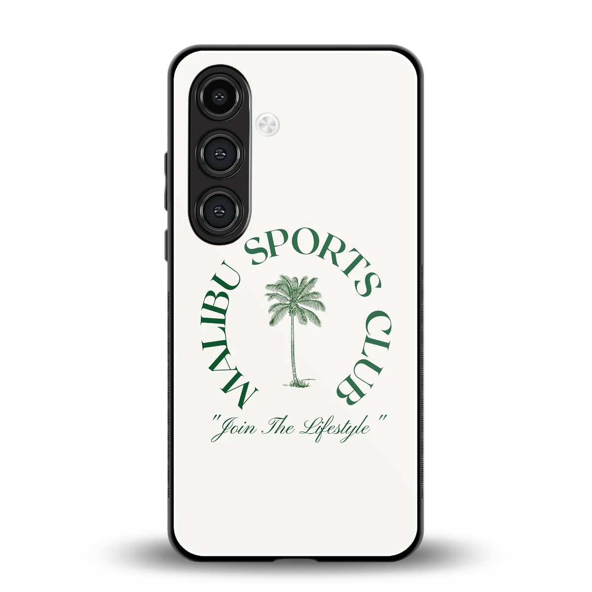 Malibu Sports Club back phone cover | glass case for samsung galaxy s23 fe