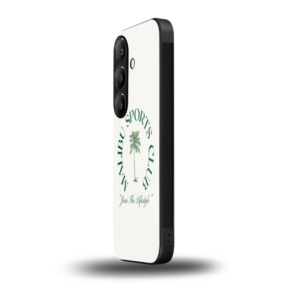 Malibu Sports Club samsung galaxy s24 mobile cover | shockproof glass phone case