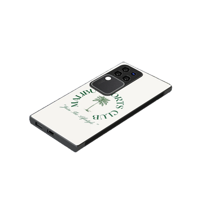 Malibu Sports Club stylish phone case forvivo v30 pro | glossy glass and slim fit