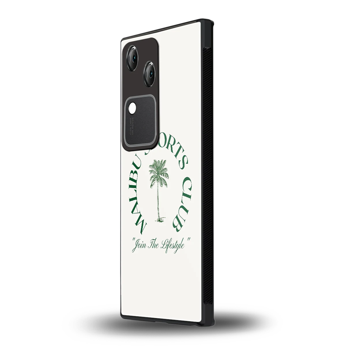 Malibu Sports Club vivo v30 mobile cover | shockproof glass phone case