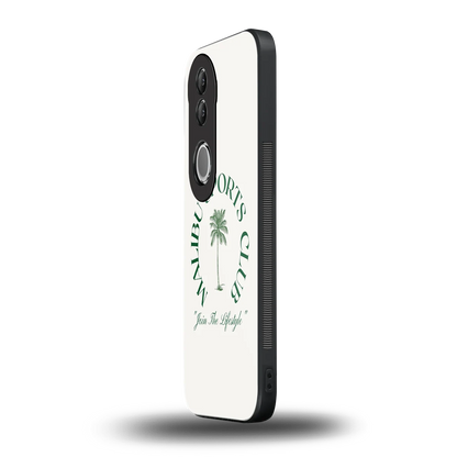 Malibu Sports Club vivo v50 mobile cover | shockproof glass phone case