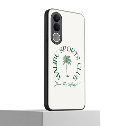 Malibu Sports Club vivo v70 fe mobile cover | shockproof glass phone case