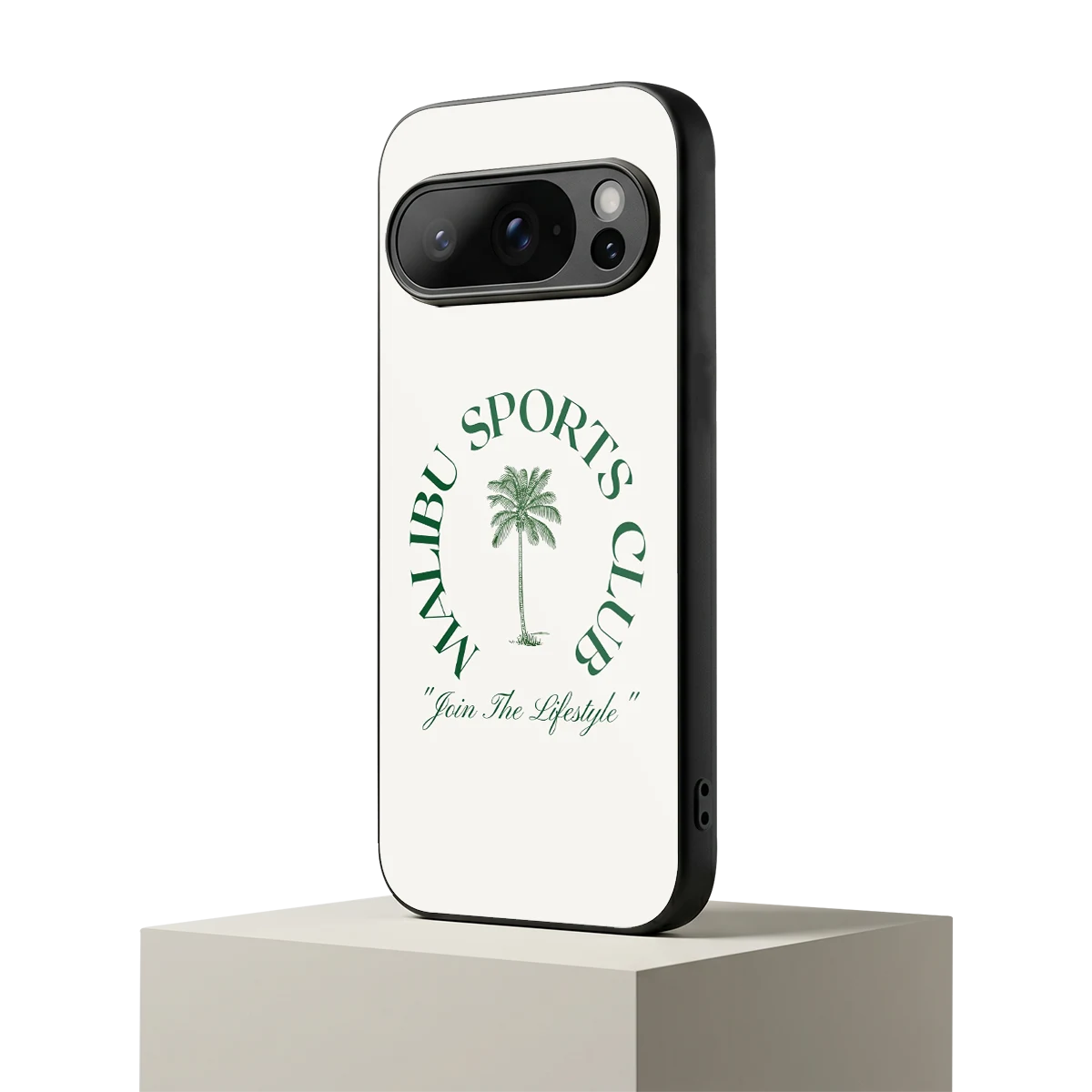 Malibu Sports Club google pixel 10 pro mobile cover | shockproof glass phone case