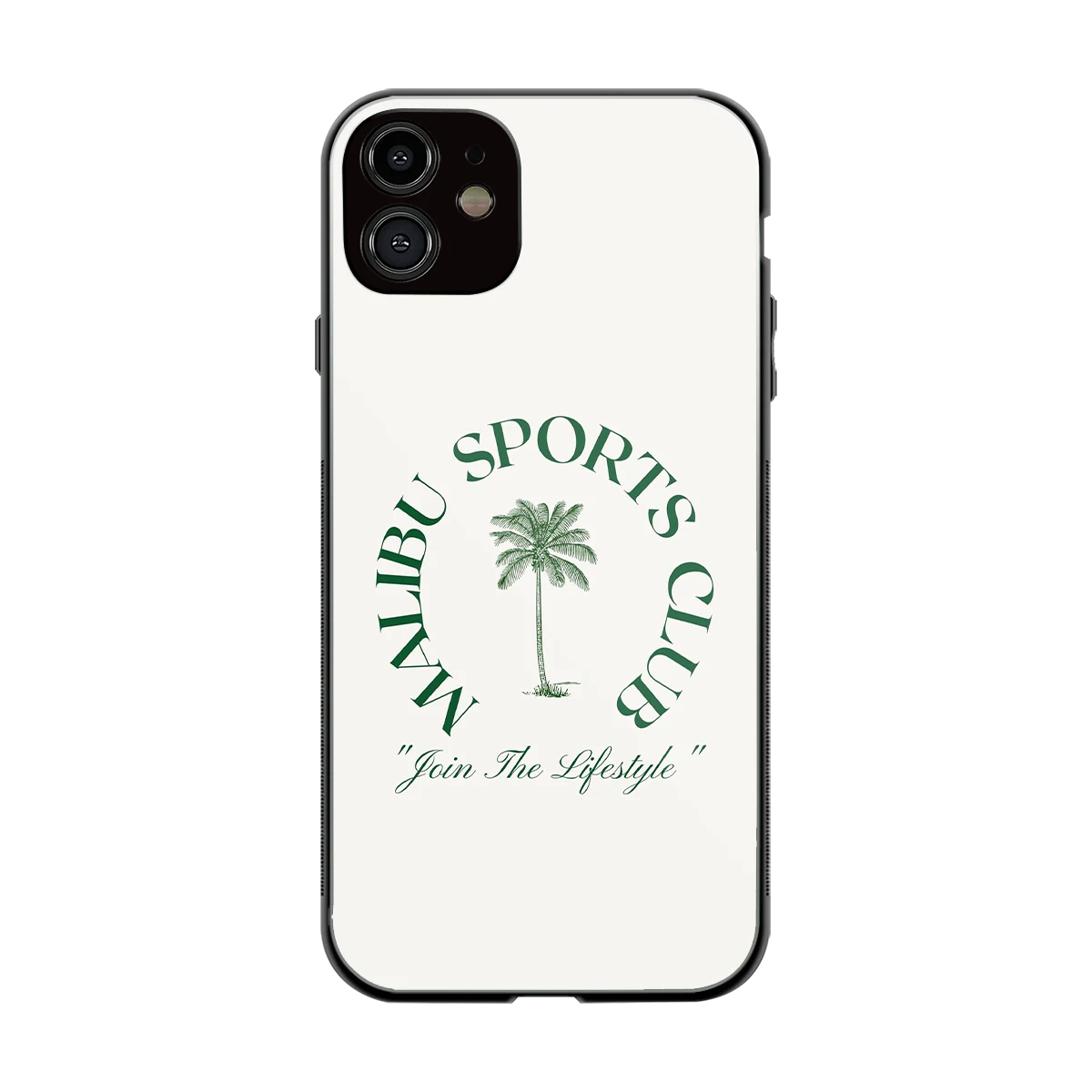 Malibu Sports Club back phone cover | glass case for iphone 12