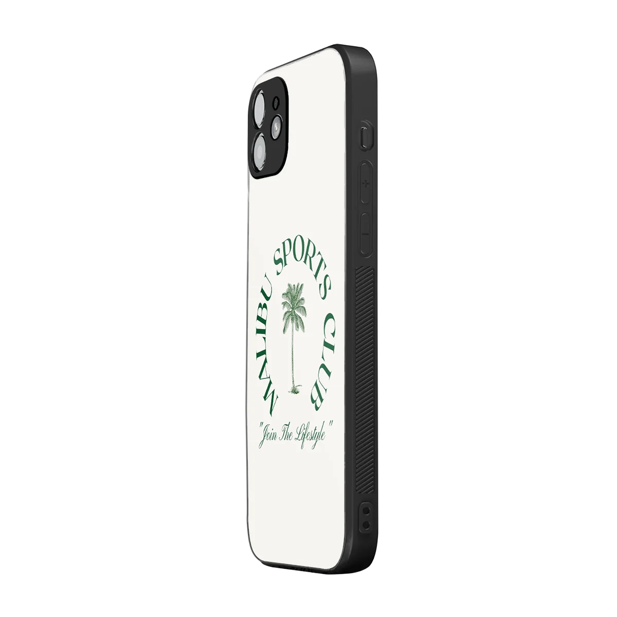 Malibu Sports Club iphone 12 mobile cover | shockproof glass phone case
