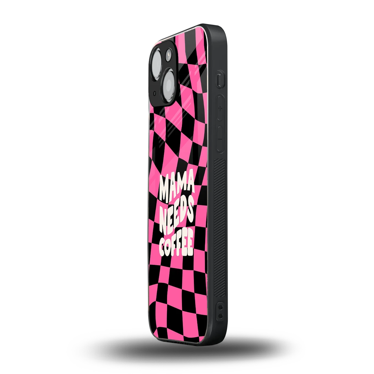 Mama Needs Coffee iphone 13 mini mobile cover | shockproof glass phone case