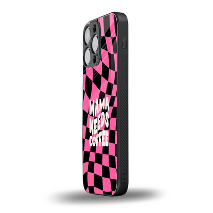 Mama Needs Coffee iphone 15 pro max mobile cover | shockproof glass phone case