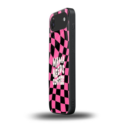 Mama Needs Coffee iphone air mobile cover | shockproof glass phone case