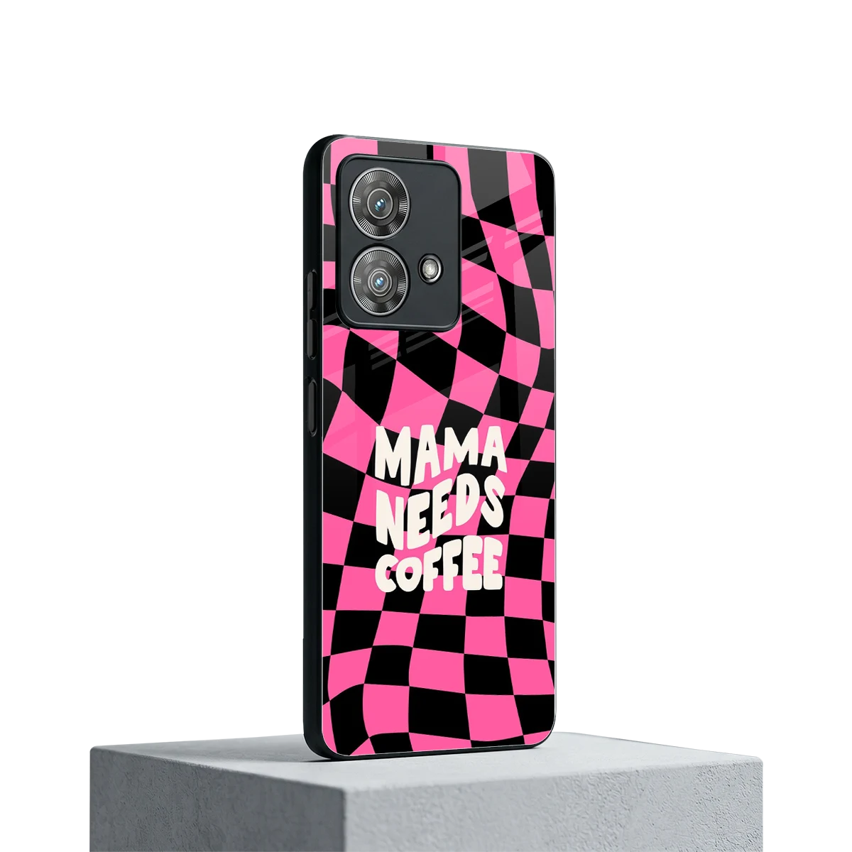 Mama Needs Coffee motorola edge 40 neo 5g mobile cover | shockproof glass phone case