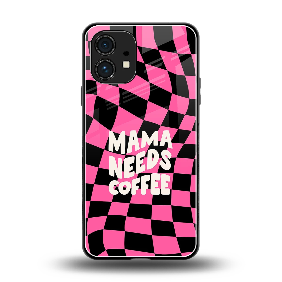 Mama Needs Coffee back phone cover | glass case for nothing phone 1