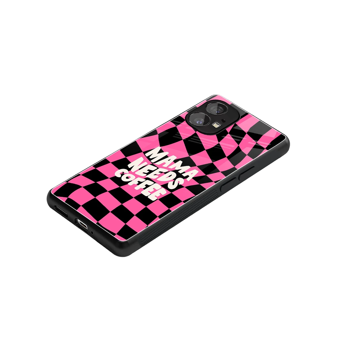 Mama Needs Coffee stylish phone case for nothing phone 1 | glossy glass and slim fit