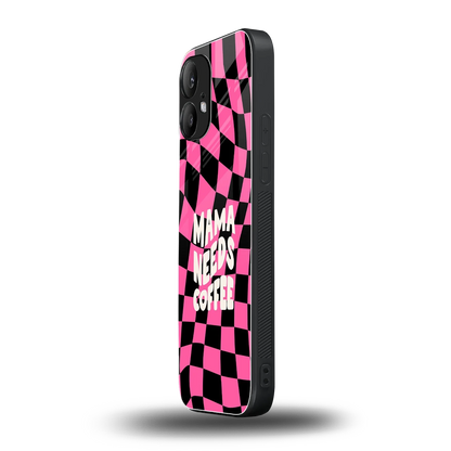 Mama Needs Coffee nothing phone 2 mobile cover | shockproof glass phone case