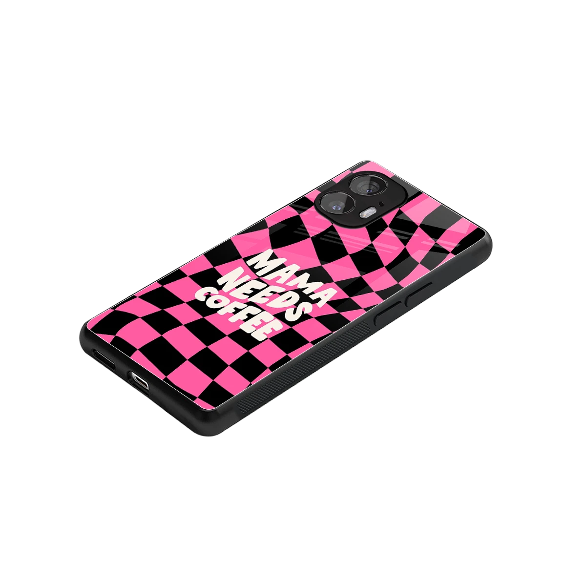 Mama Needs Coffee stylish phone case for nothing phone 2 | glossy glass and slim fit