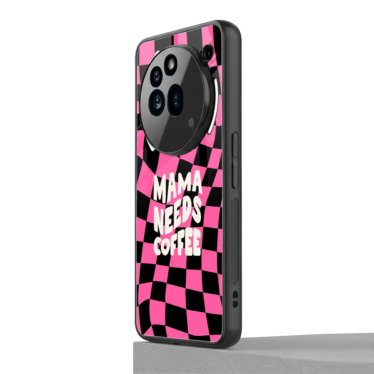 Mama Needs Coffee nothing phone 3a pro mobile cover | shockproof glass phone case