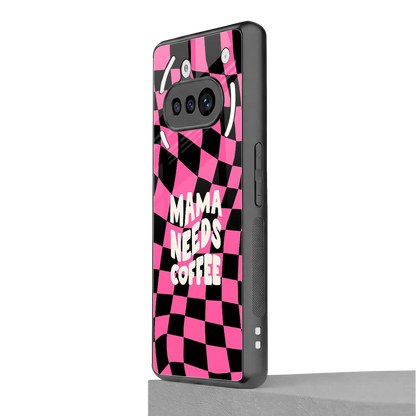 Mama Needs Coffee nothing phone 3a mobile cover | shockproof glass phone case