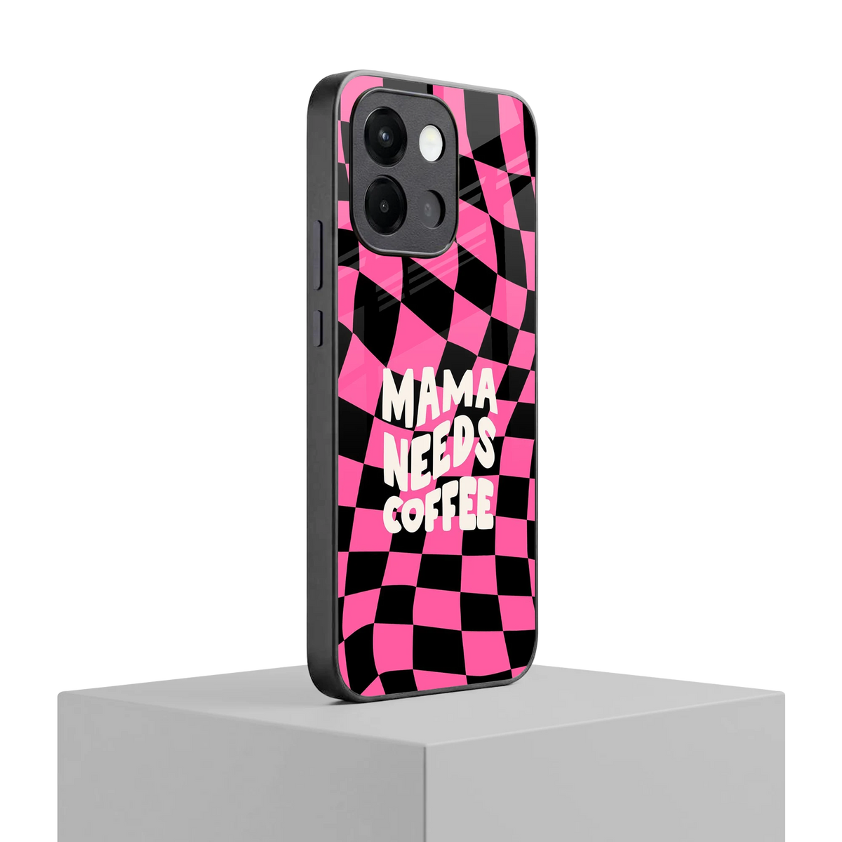 Mama Needs Coffee oneplus 13s mobile cover | shockproof glass phone case