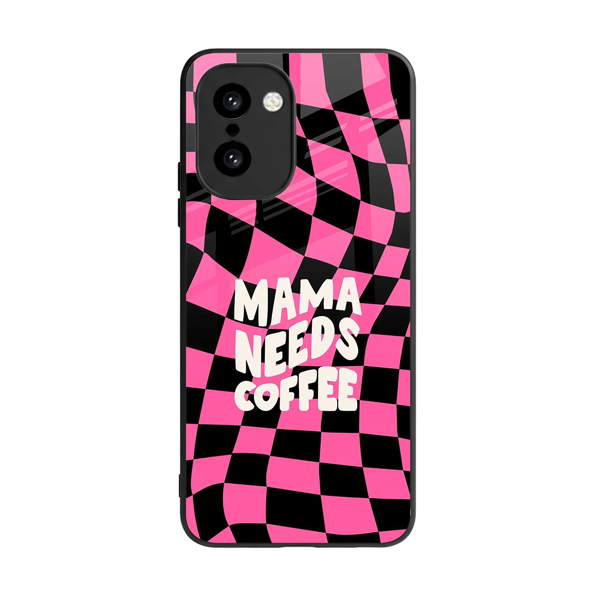 Mama Needs Coffee back phone cover | glass case for oneplus 15r