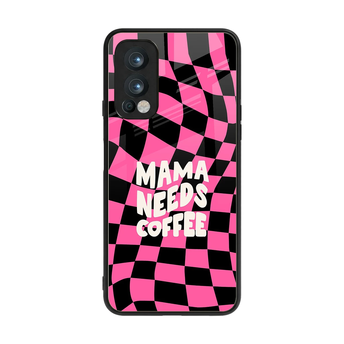 Mama Needs Coffee back phone cover | glass case for oneplus nord 2