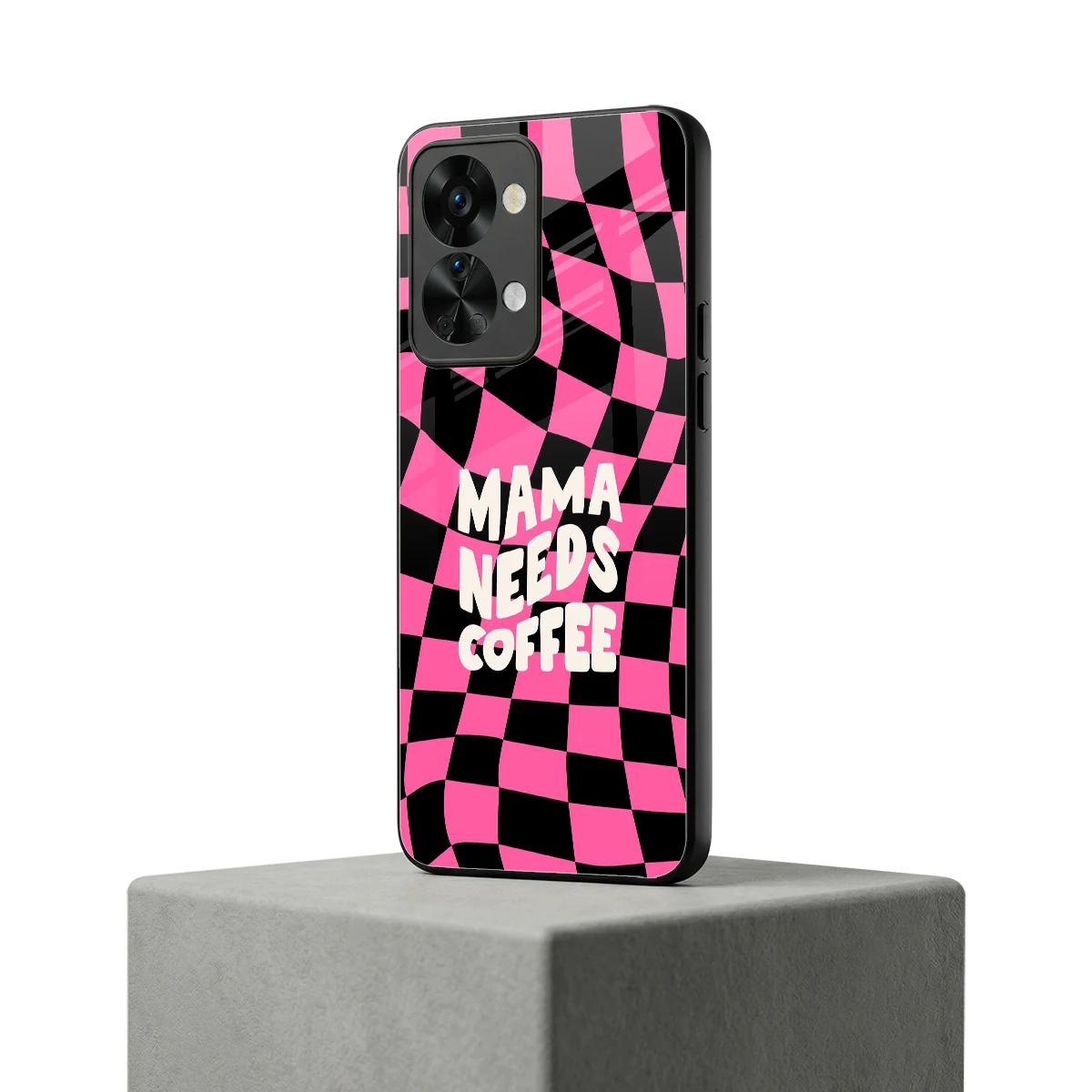 Mama Needs Coffee oneplus nord 2t mobile cover | shockproof glass phone case
