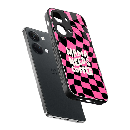 Mama Needs Coffee sleek oneplus nord 3 cover with tempered glass back and TPU edges