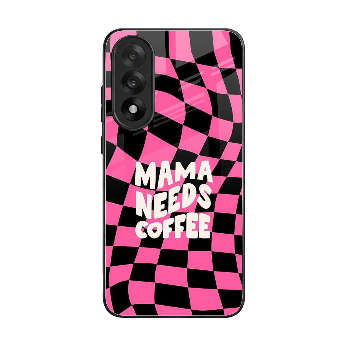 Mama Needs Coffee back phone cover | glass case for oneplus nord 5
