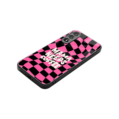 Mama Needs Coffee stylish phone case for oneplus nord 5 | glossy glass and slim fit