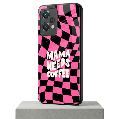 Mama Needs Coffee oneplus nord ce 2 lite mobile cover | shockproof glass phone case