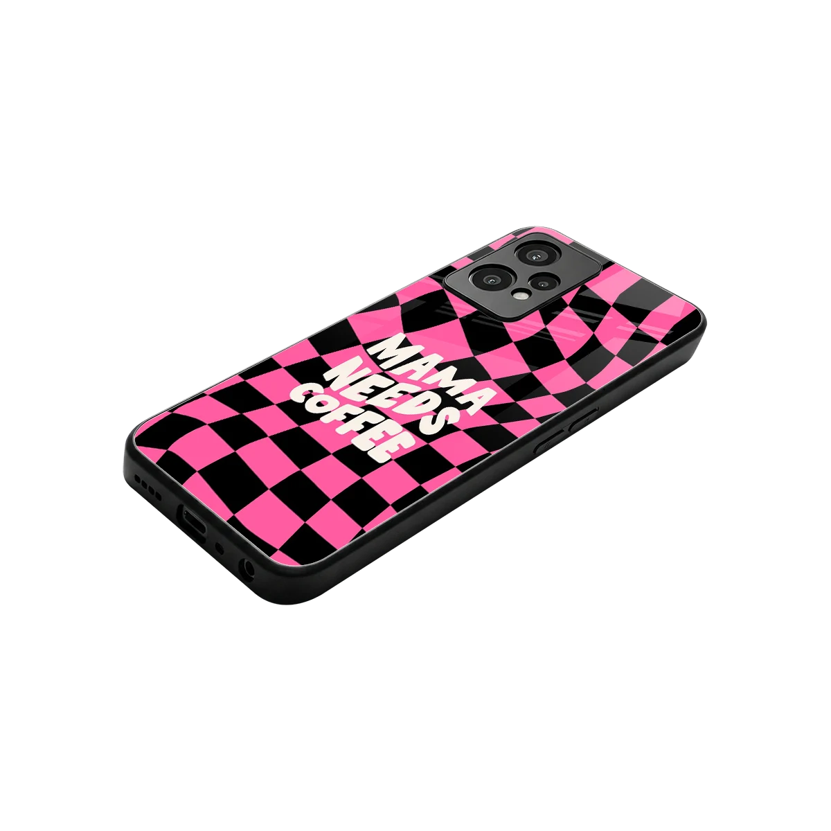 Mama Needs Coffee stylish phone case for oneplus nord ce 2 lite | glossy glass and slim fit