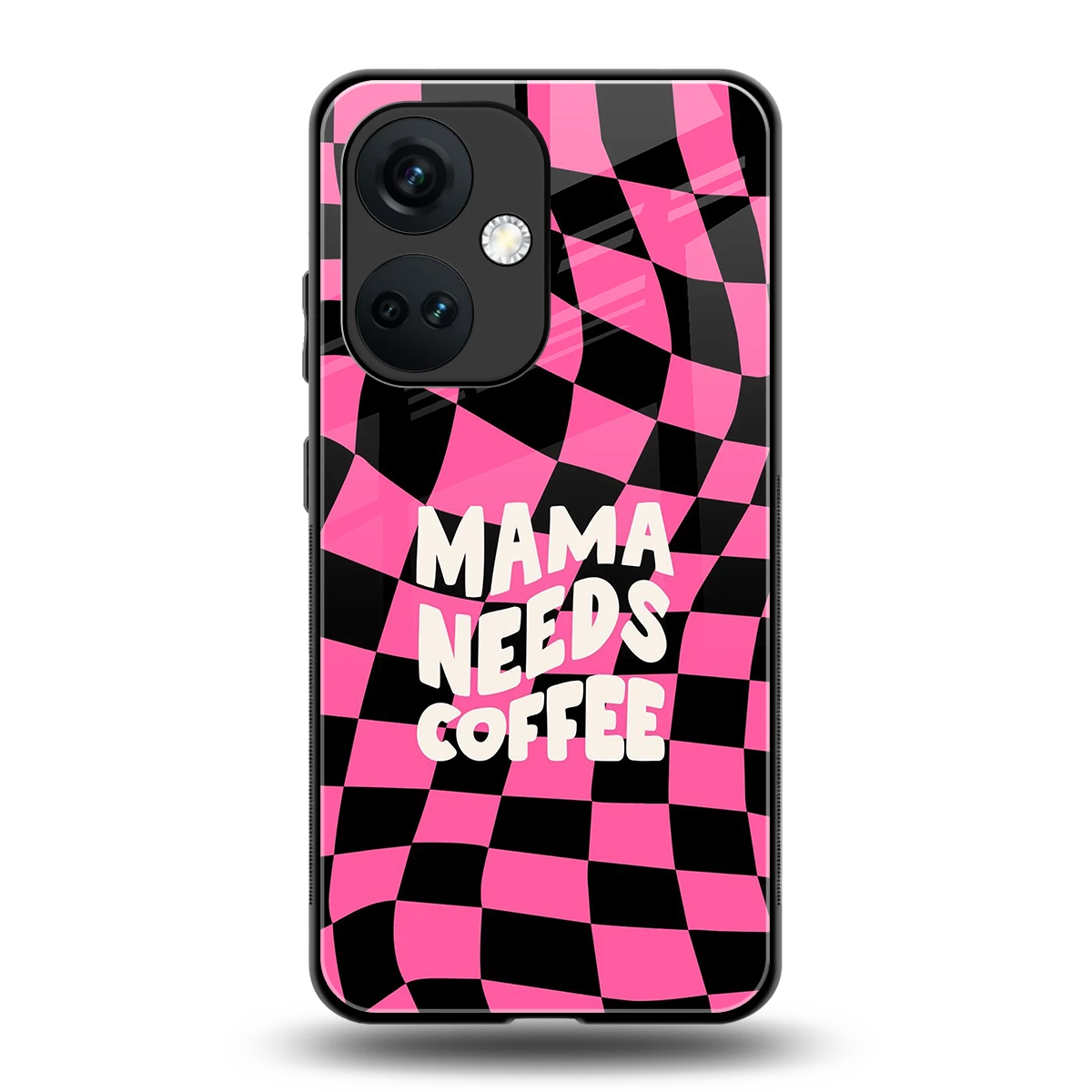 Mama Needs Coffee back phone cover | glass case for oneplus nord ce 3
