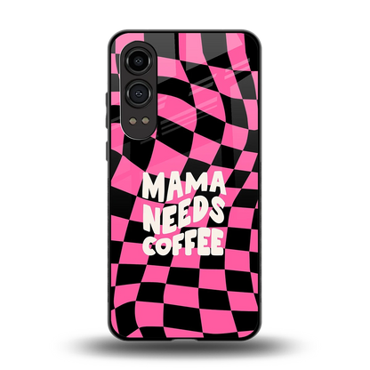 Mama Needs Coffee back phone cover | glass case for oneplus nord ce 4 lite