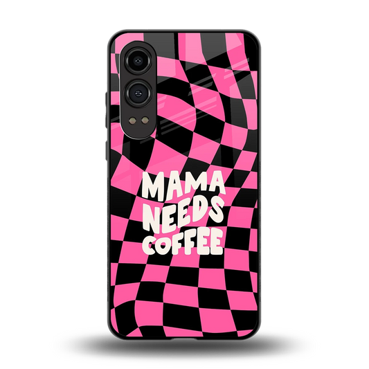 Mama Needs Coffee back phone cover | glass case for oneplus nord ce 4 lite