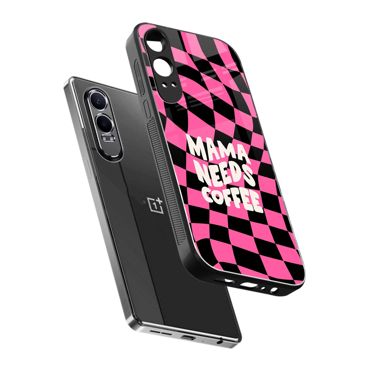 Mama Needs Coffee sleek oneplus nord ce 4 lite cover with tempered glass back and TPU edges