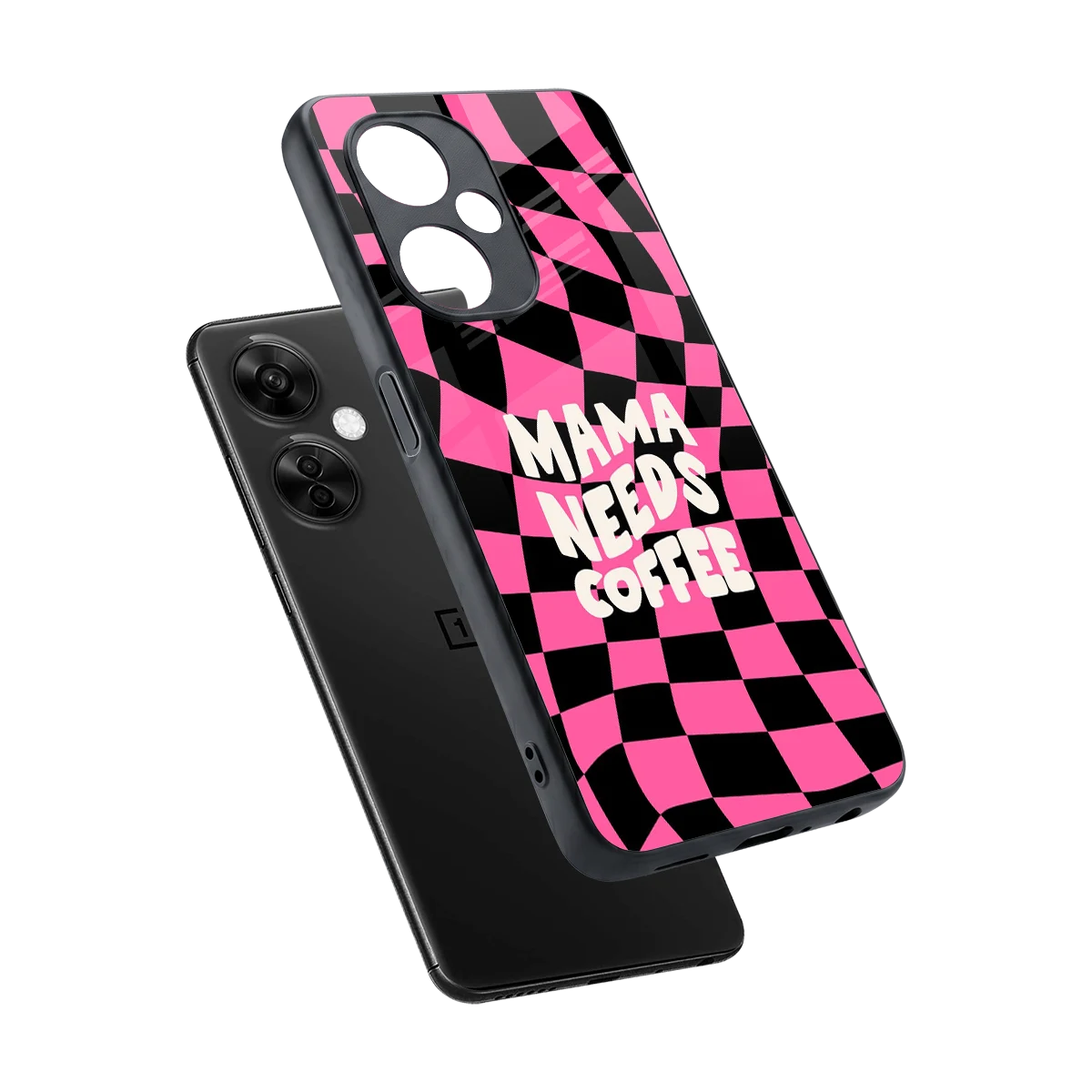 Mama Needs Coffee sleek oneplus nord ce 3 lite cover with tempered glass back and TPU edges